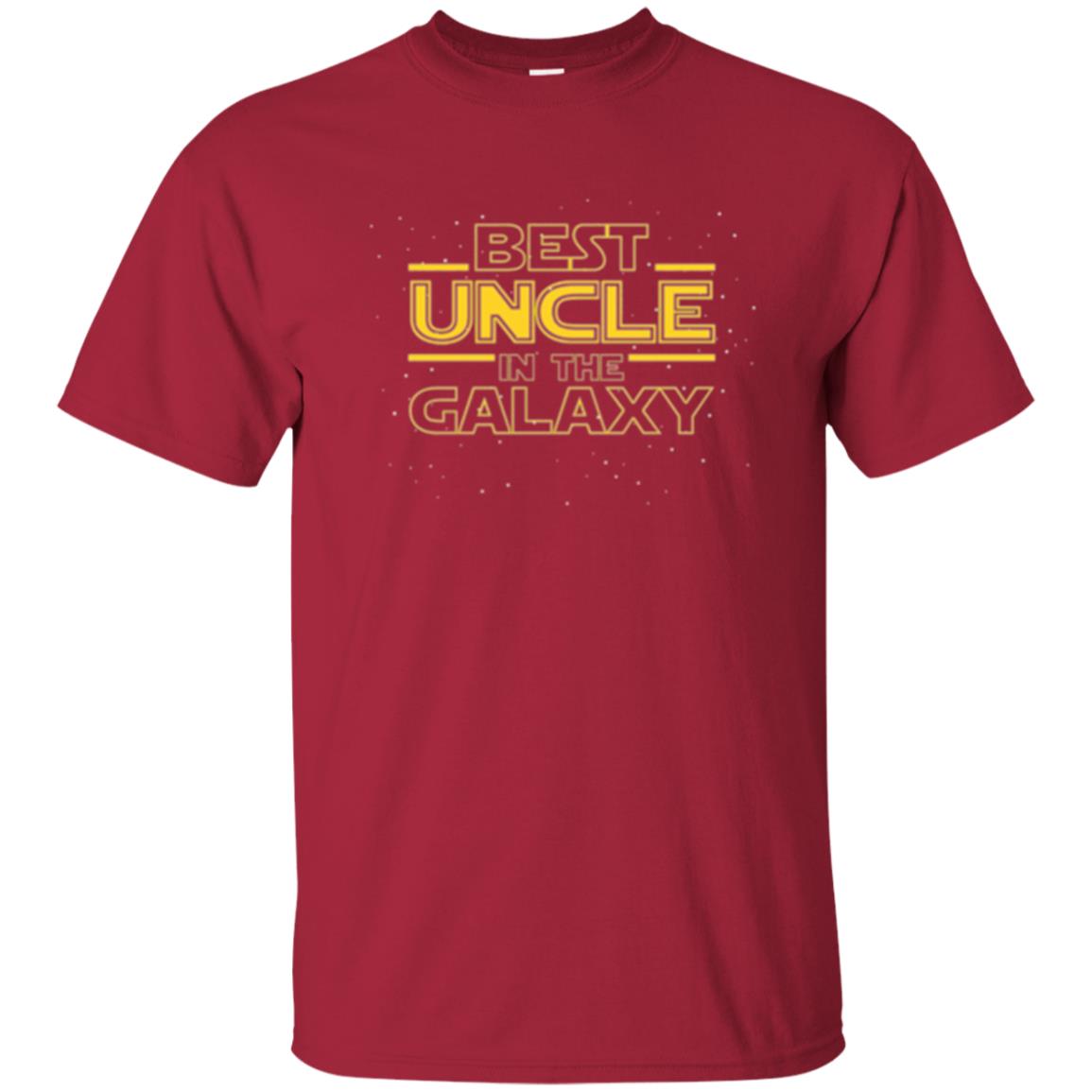 Uncle T-shirt Best Uncle In The Galaxyt-shirt Cardinal