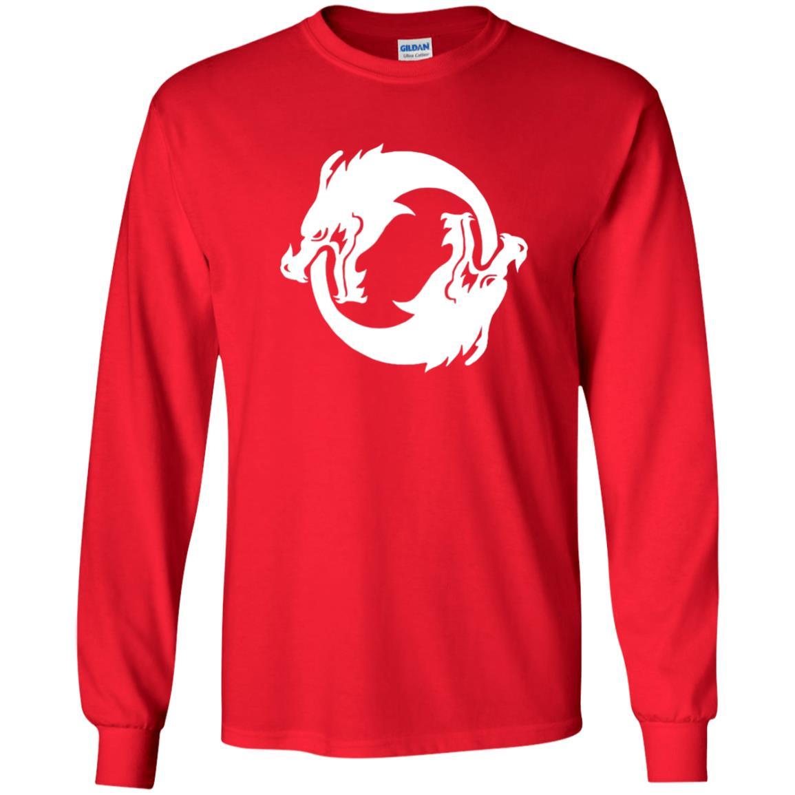Dargon Lovers T-shirt Overwatch Hanzo Seal Spray Red