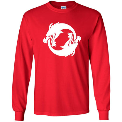 Dargon Lovers T-shirt Overwatch Hanzo Seal Spray Red