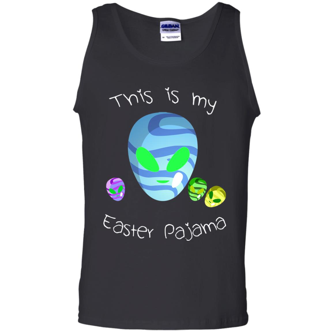 Easter Pajama Alien Shirt Black
