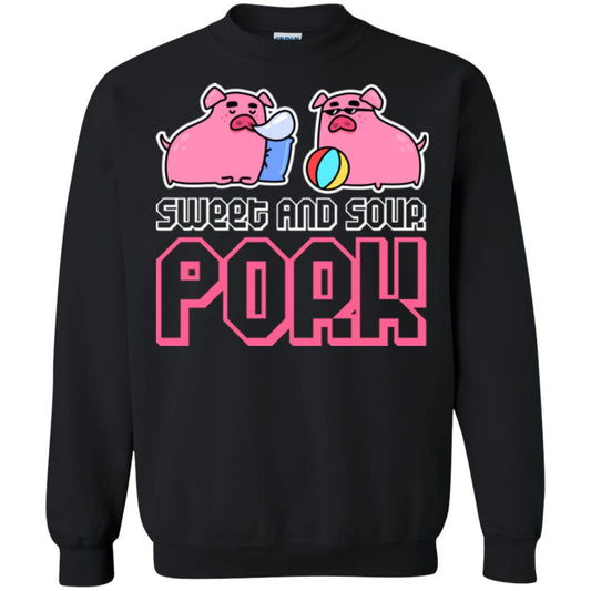 Food Lover T-shirt Sweet And Sour Pork Black