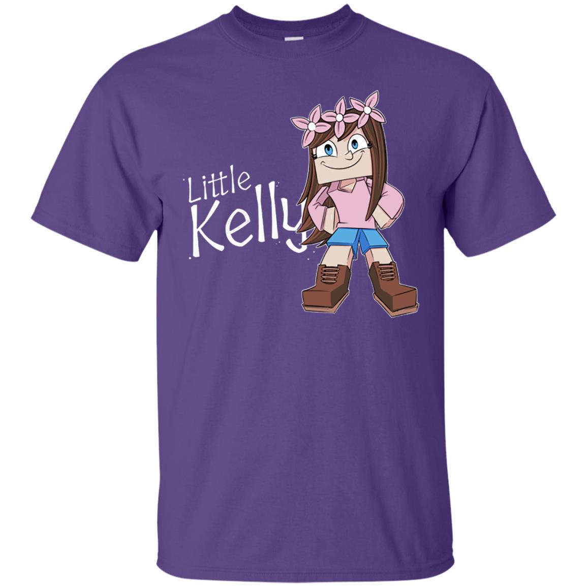 Little Kelly Minecraft Little Club Adventures Shirt Purple