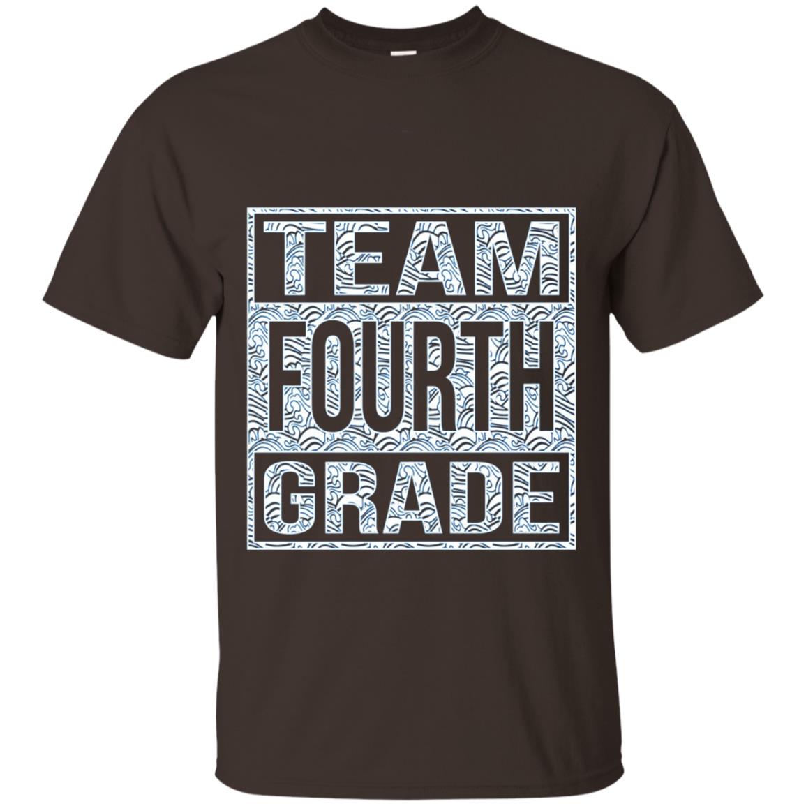 Team 4th Grade Shirt Dark Chocolate