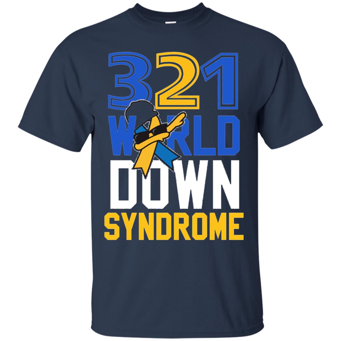 Awareness March 21 World Down Syndrome Day Shirt Navy
