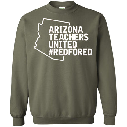 Arizona Teacher Shirt Red For Ed #redfored Military Green