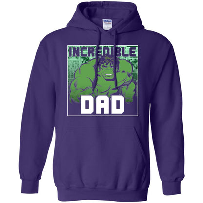 Daddy T-shirt Incredable Dad Purple