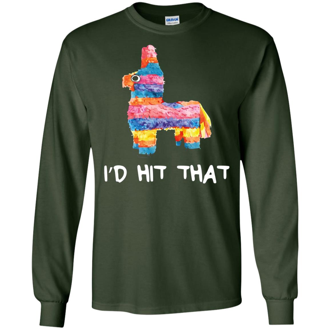 Cinco De Mayo Party Shirt Id Hit That Pinata Forest Green