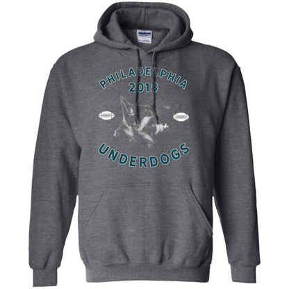 Dog Lover T-shirt Philly Philadelphia Underdogs Lii Game Day Dark Heather