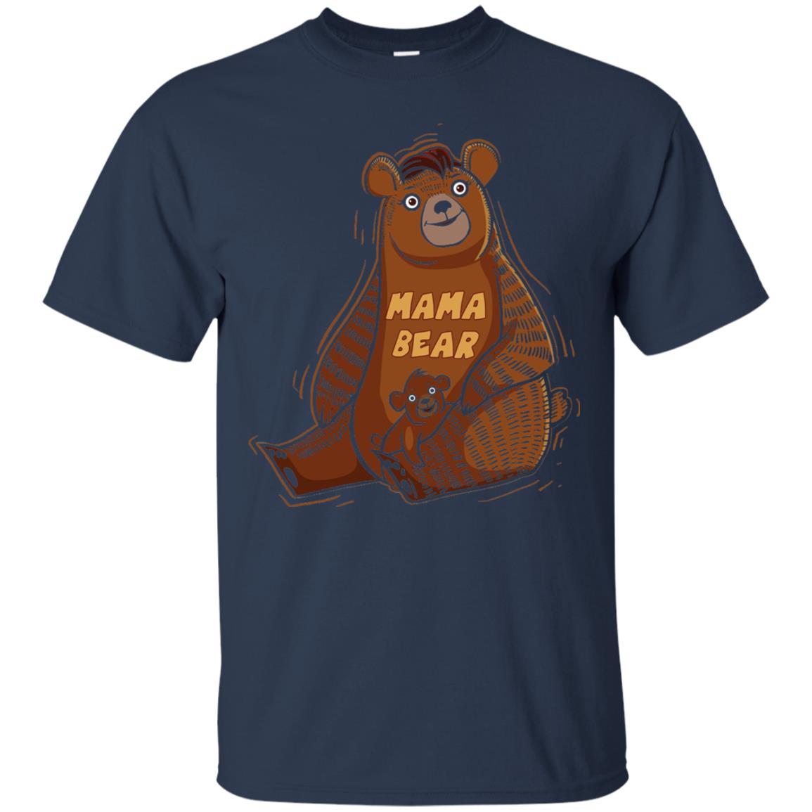 First Time Mothers Day Shirts Mama Bear Navy