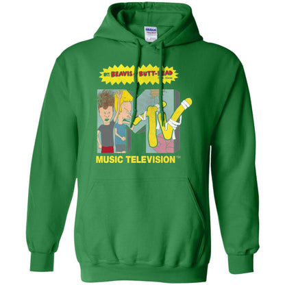 Mtv Logo T-shirt Beavis And Butt Head Irish Green