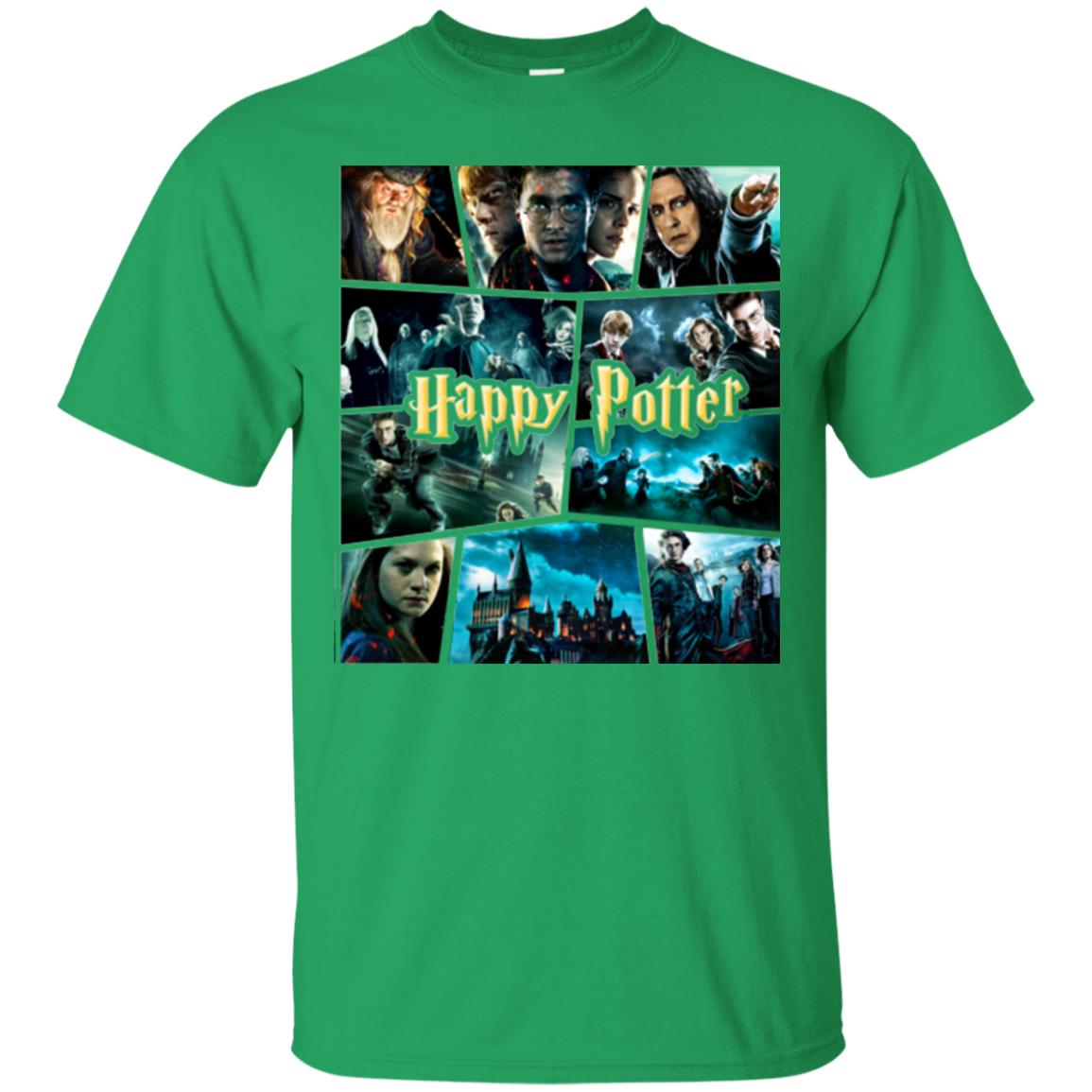 Harry Potter Characters T-shirt Irish Green