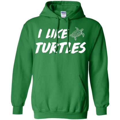 I Like Turtles T-shirt Irish Green