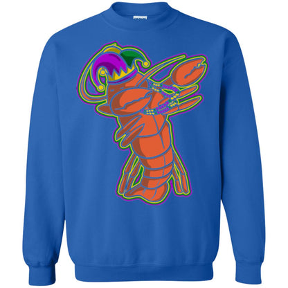 Dabbing Mardi Gras Crawfish T-shirt Mardi Gras Gift Shirt Royal