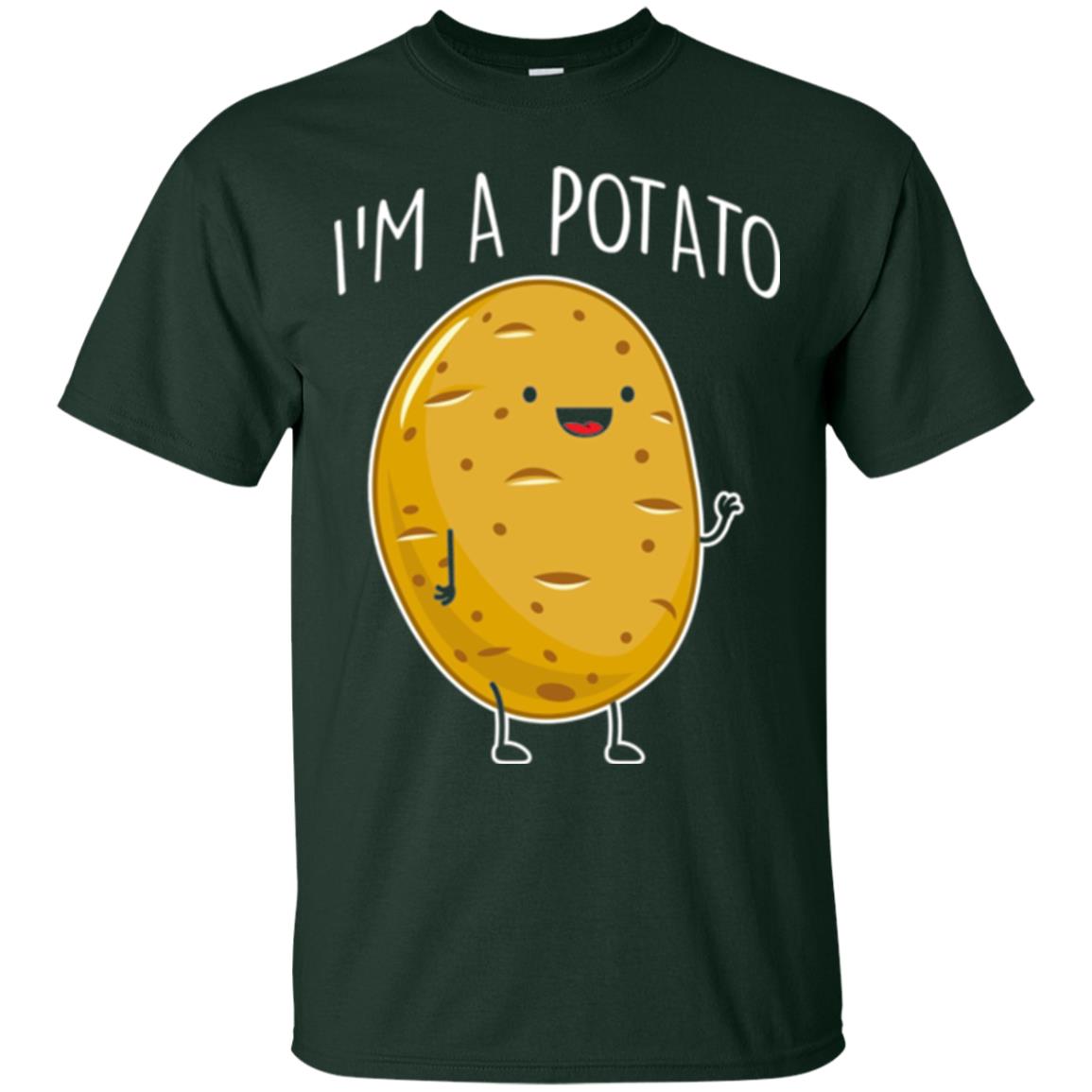 I Am Potato T-shirt Forest