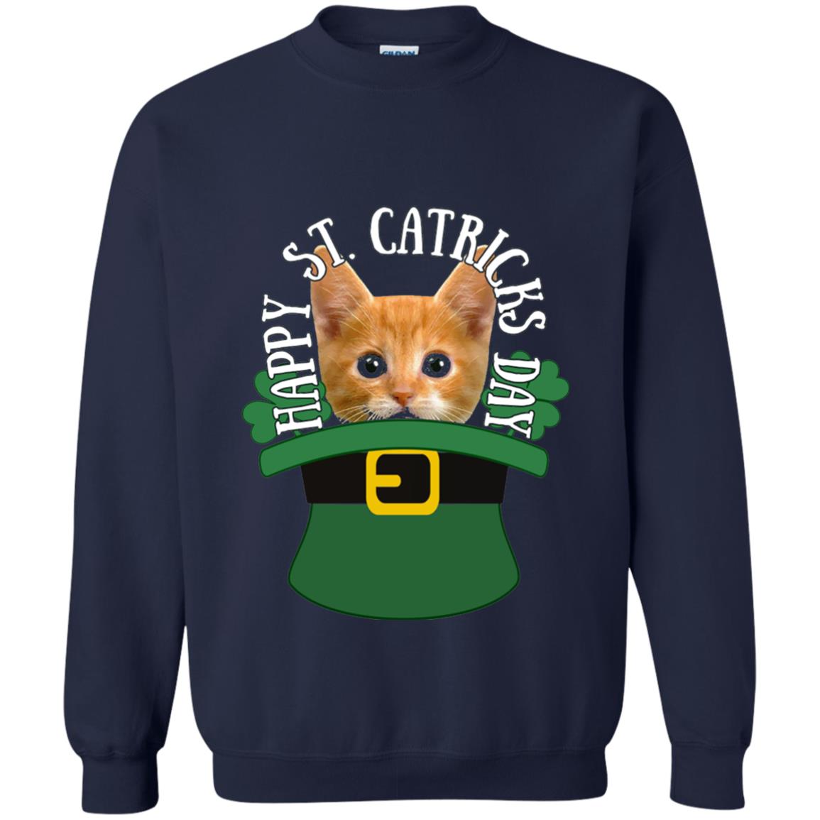 Happy Saint Patricks Day T-shirt Navy
