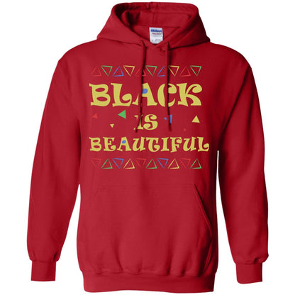 African American T-shirt Black Is Beautiful Red