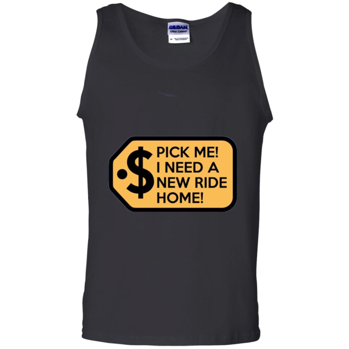 Pick Me I Need A New Ride Home Game Show T-shirt Black