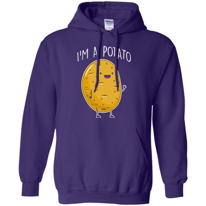 I Am Potato T-shirt Purple
