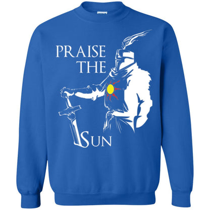 Gamer T-shirt Praise The Sun Knight T-shirt Royal