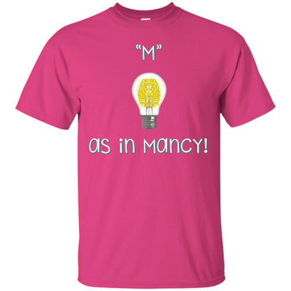M As In Mancy T-shirt Heliconia
