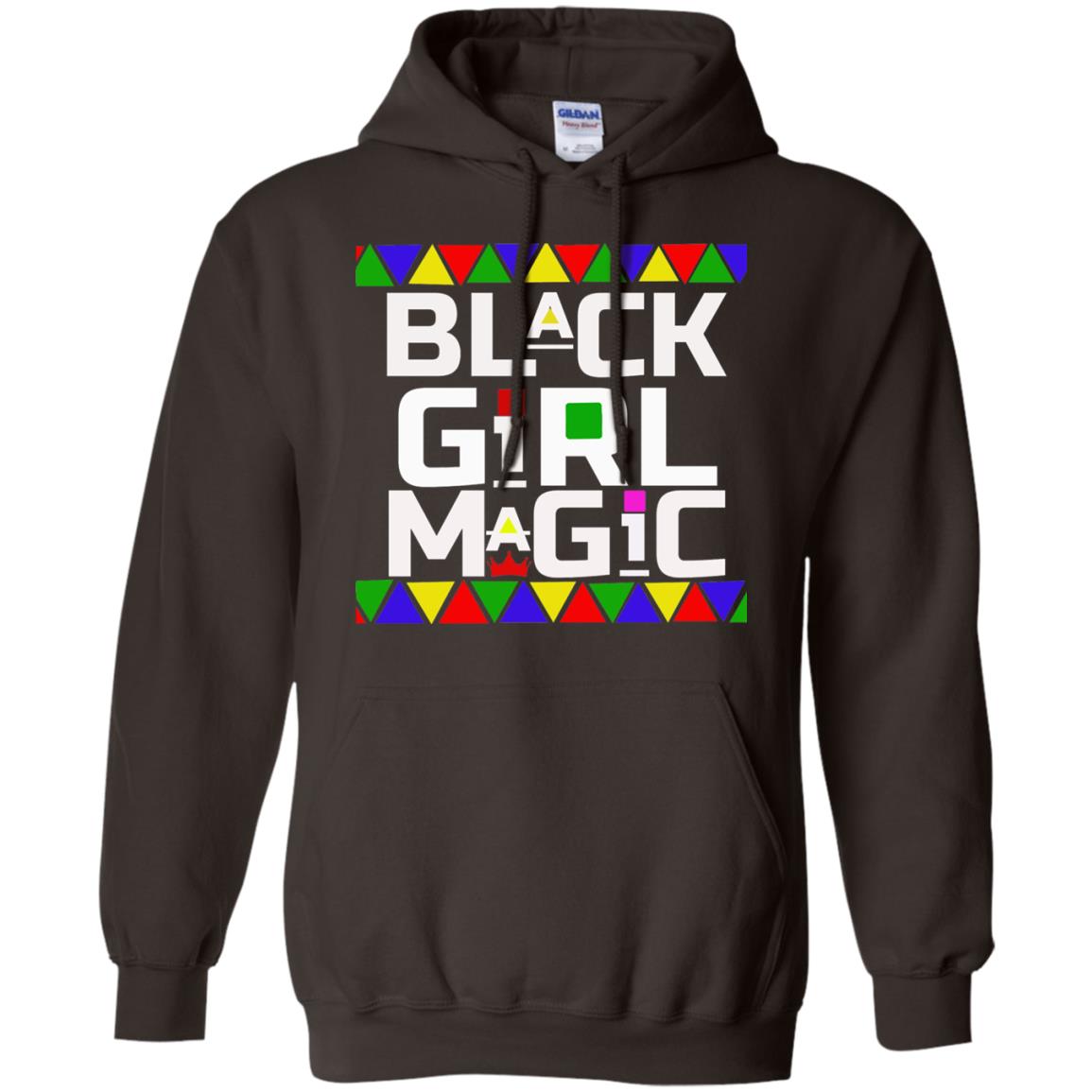 Black Girl Magic Black History African Pride T-shirt Dark Chocolate
