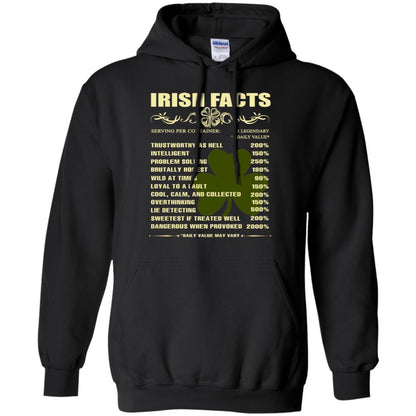 Irish Facts Intelligent Problem Solving Shirt Black