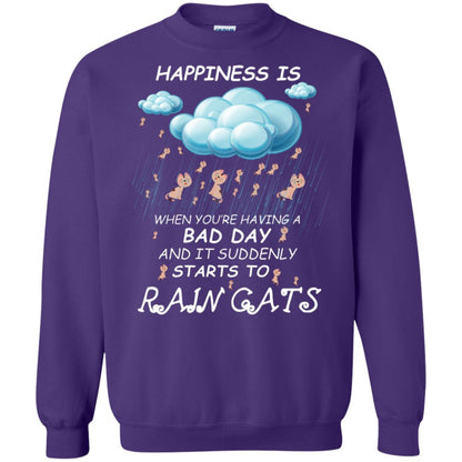 When You're Having A Bad Day And It Suddenly Starts To Rain Cats Purple