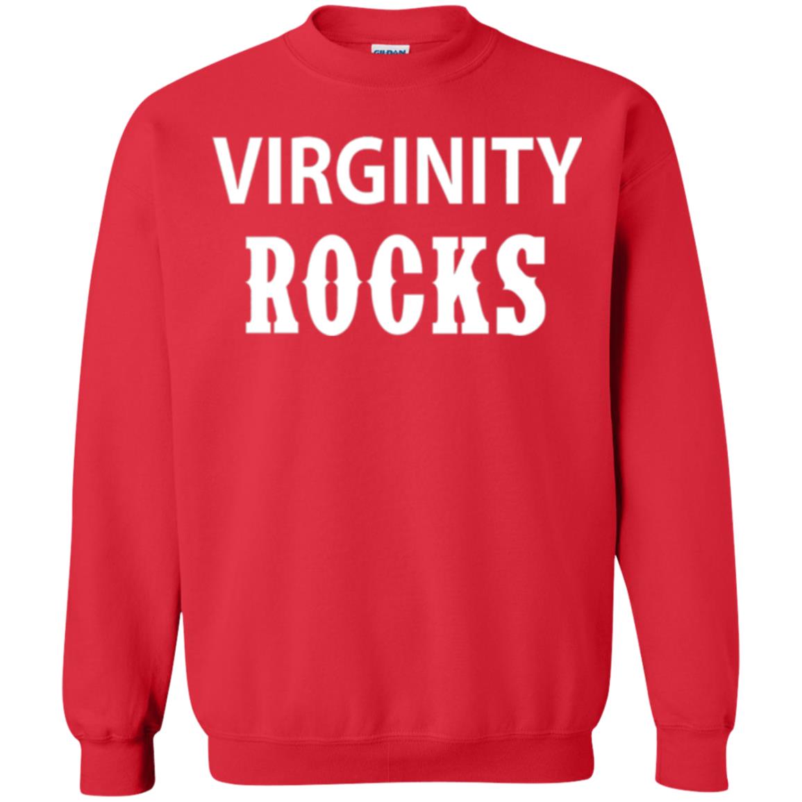 Virginity Rocks T-shirt Red