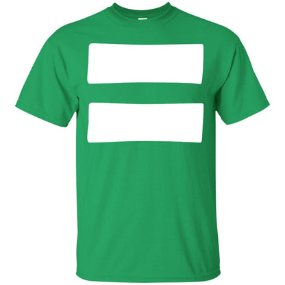 Equals Sign T-shirt Equality Symbol Feminism Irish Green