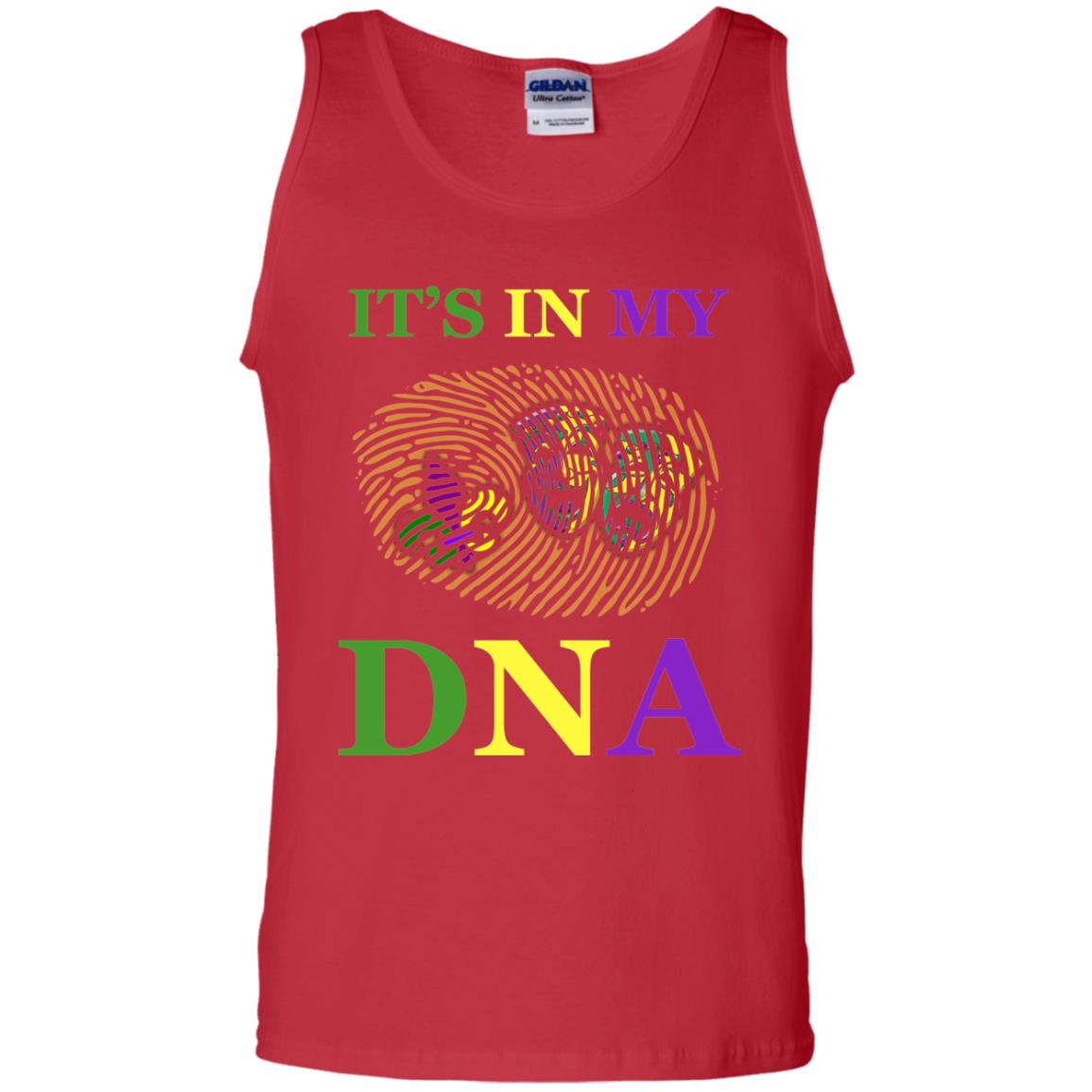 Mardi Gras T-shirt It's In My Dna Red