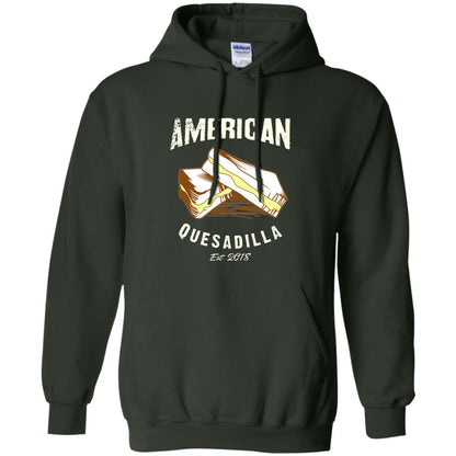 American Quesadilla Est 2018 Grilled Cheese T-shirt Forest Green