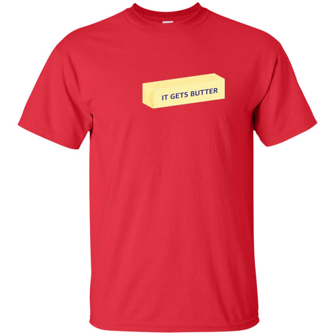 Hannah Hart It Gets Butter T-shirt Red
