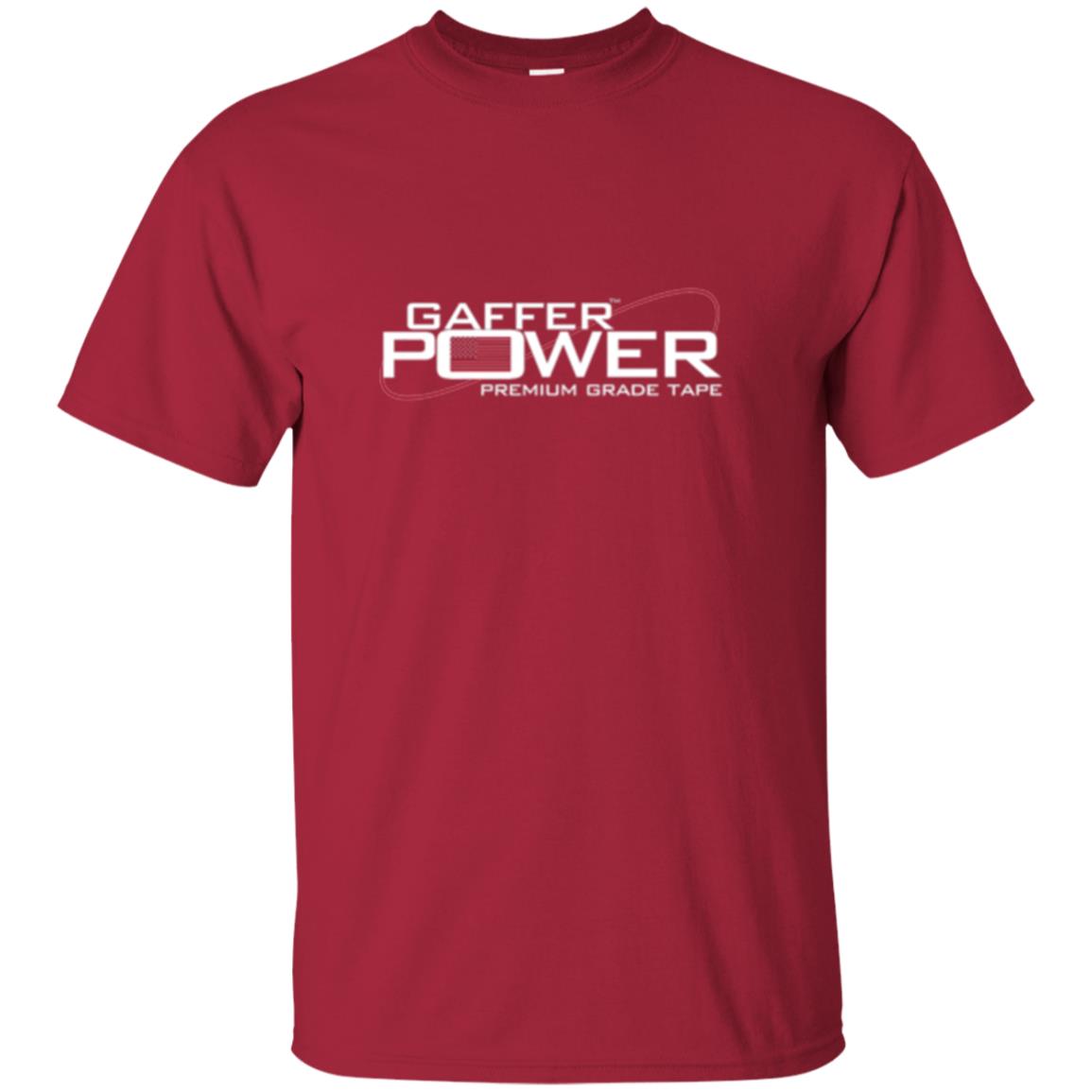 Gaffer Power Premium Grade Tape T-shirt Cardinal