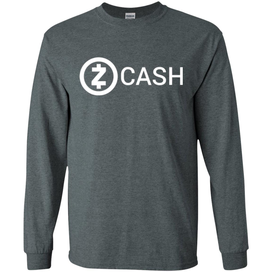 Cryptocurrency Zec Logo T-shirt Zcash Dark Heather