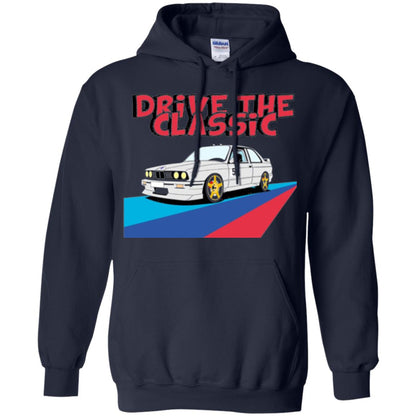 Classic Drive Vintage Collectors Bmw Lovers T-shirt Navy