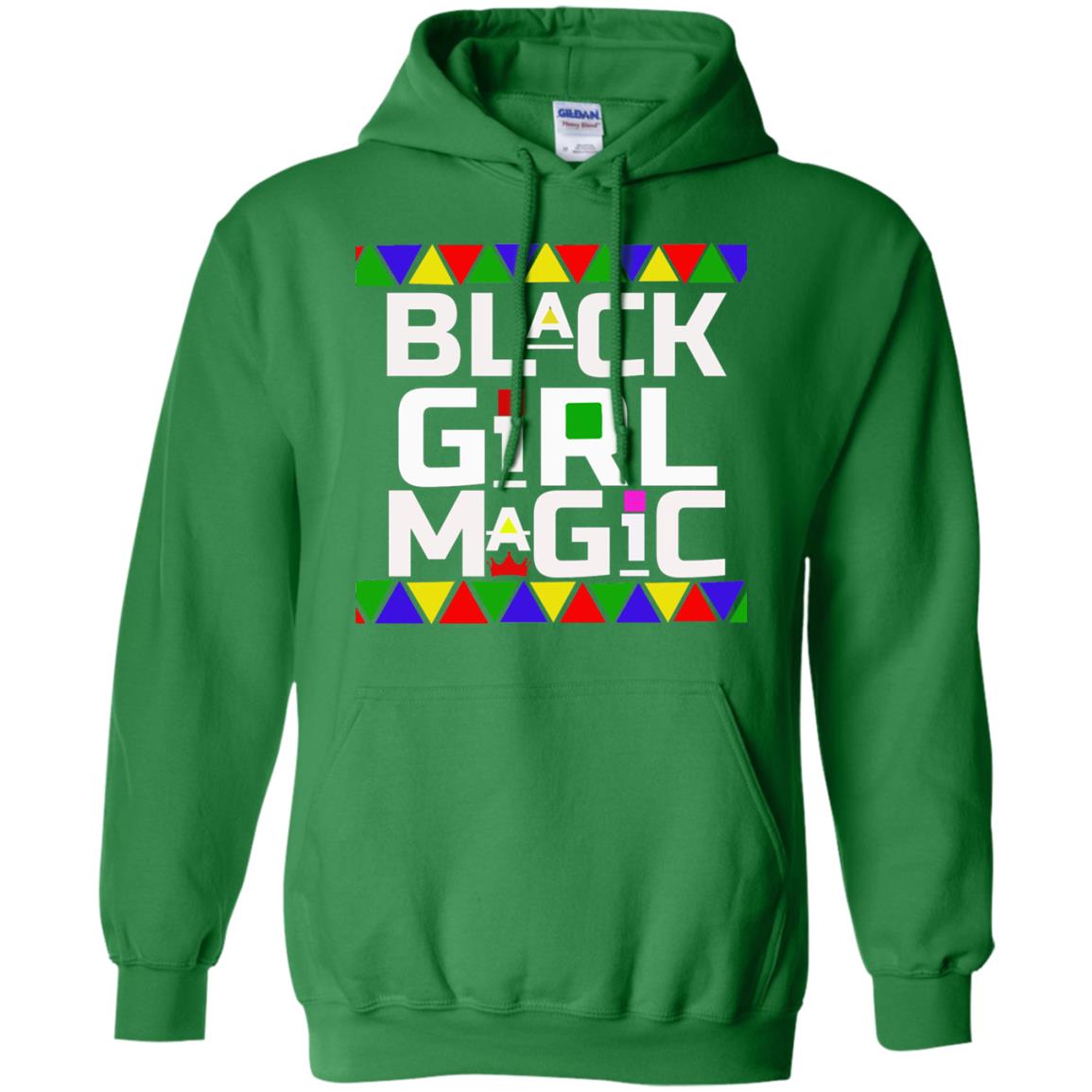 Black Girl Magic Black History African Pride T-shirt Irish Green