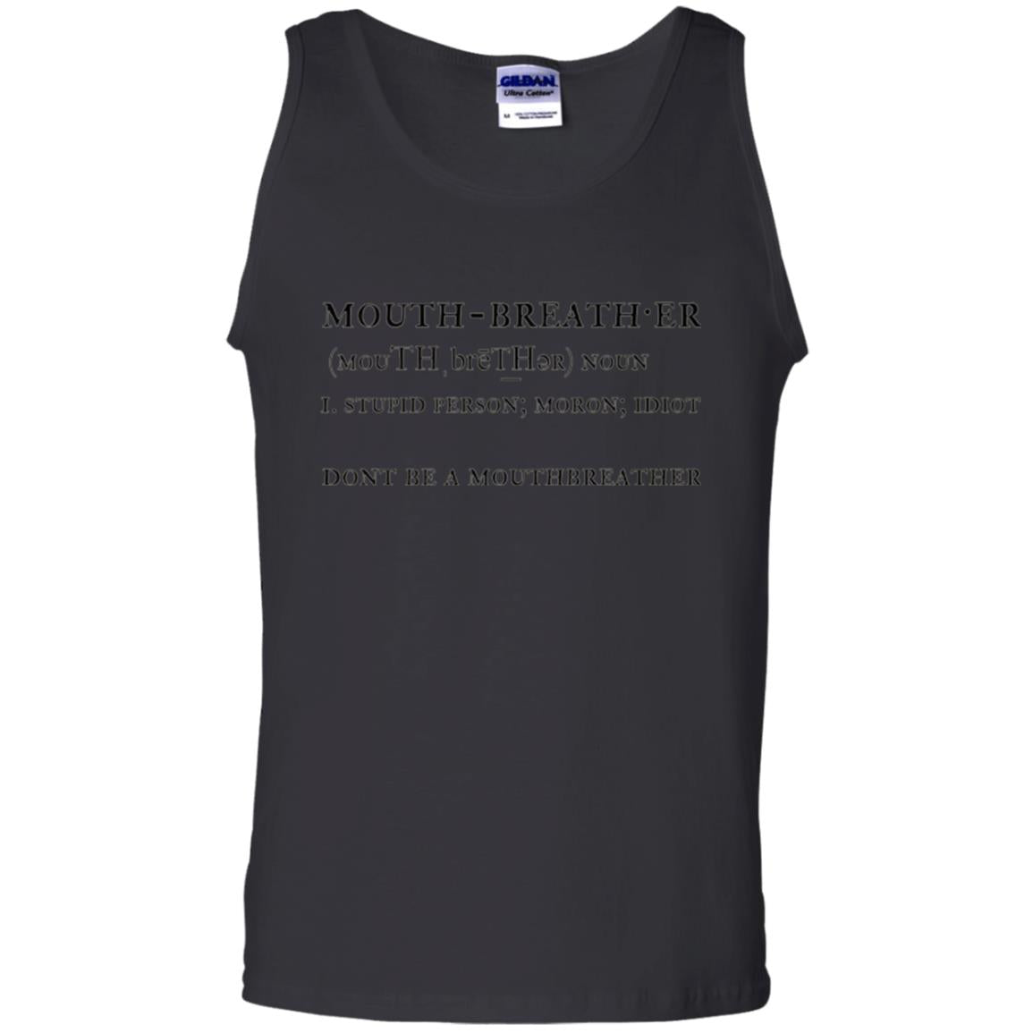 Funny T-shirt Mouthbreather Black