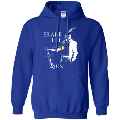 Gamer T-shirt Praise The Sun Knight T-shirt Royal