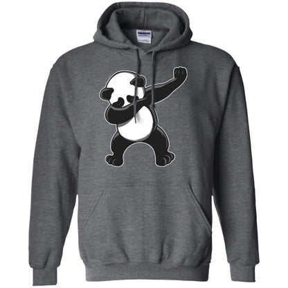 Funny Panda Dab T-shirt Cute Dabbing Panda Dark Heather