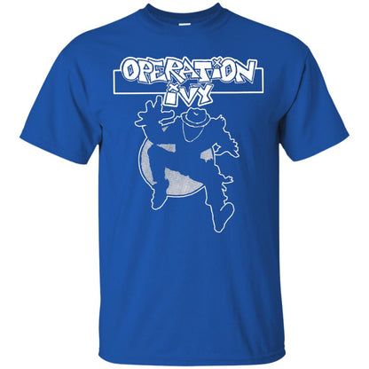 Operation Ivy Logo T-shirt Ska Man Guy Royal