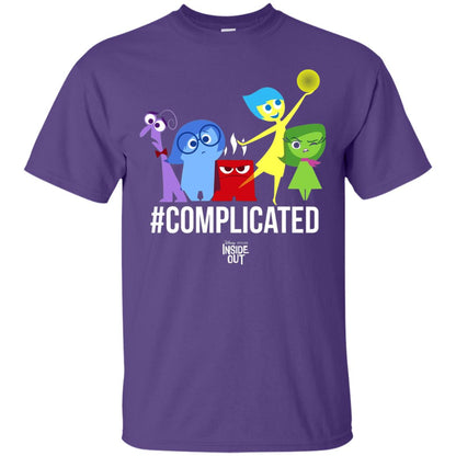 Inside Out Complicated Emotions Graphic T-shirt Purple