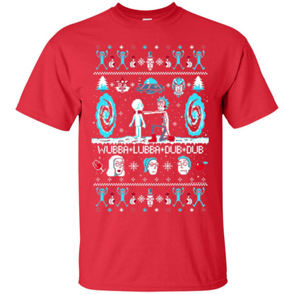 Film T-shirt Build A Snowmorty T-shirt Red