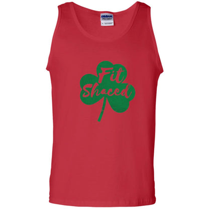 St Patricks Day T-shirt Drinking Fit Shaced Red