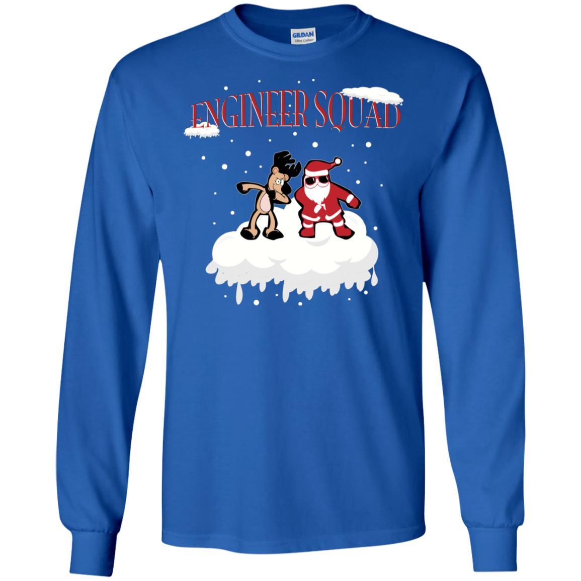 Engineer Squad Engineering X-mas Gift Shirt Royal