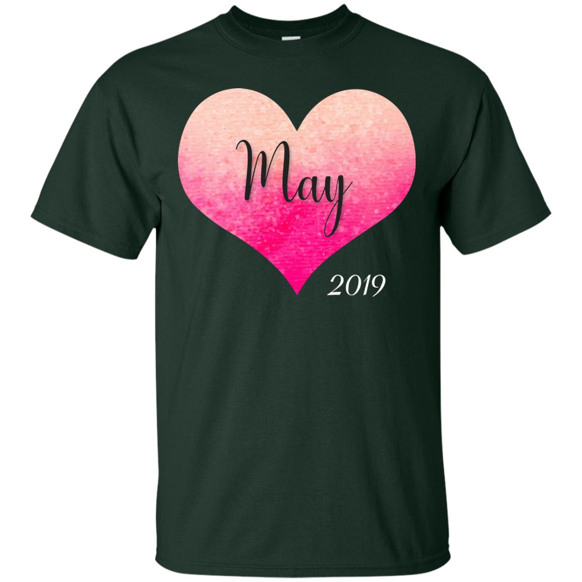 Pregnancy Reveal Announcement Party May 2019 Shirt Forest