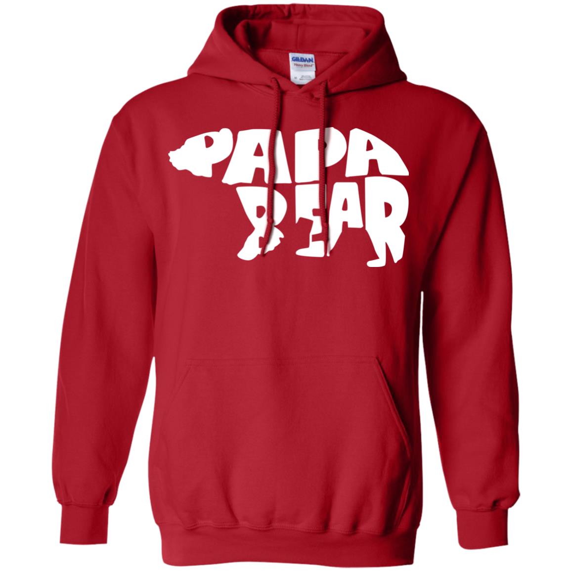 Bear Papa Shirt Red