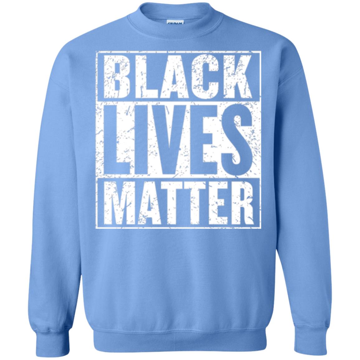 Black Pride African American Gift T-shirt Black Lives Matter Carolina Blue