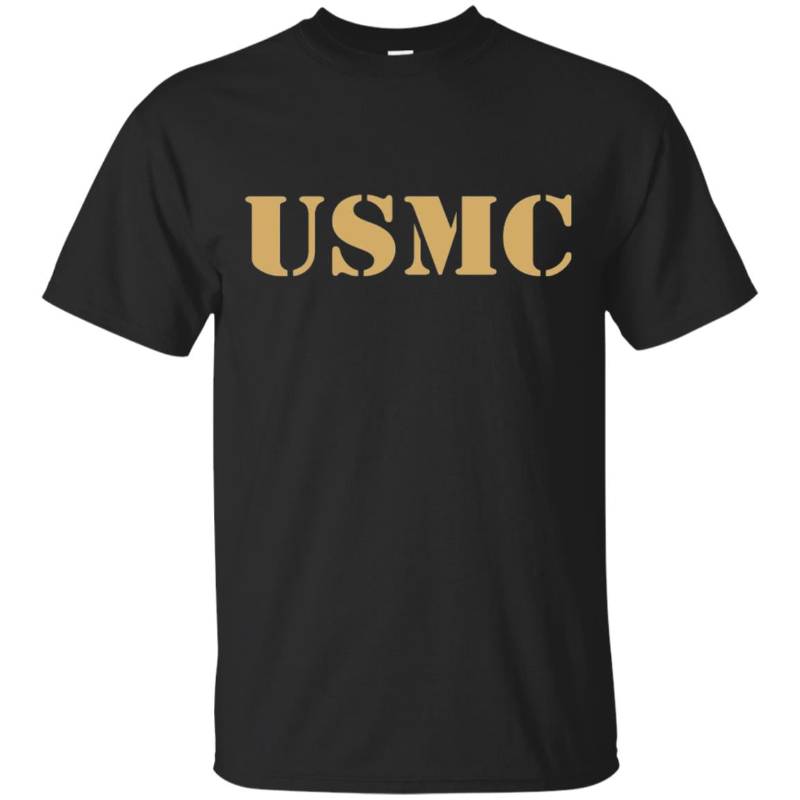 Usmc Us Navy Armed Forces Shirt Black