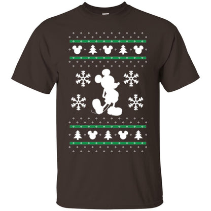 Christmas T-shirt Mickey Mouse Dark Chocolate
