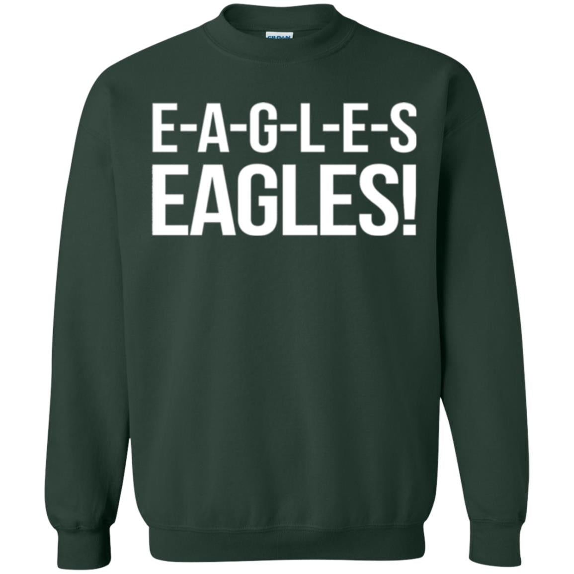 E-a-g-l-e-s Eagles Chant T-shirt Forest Green